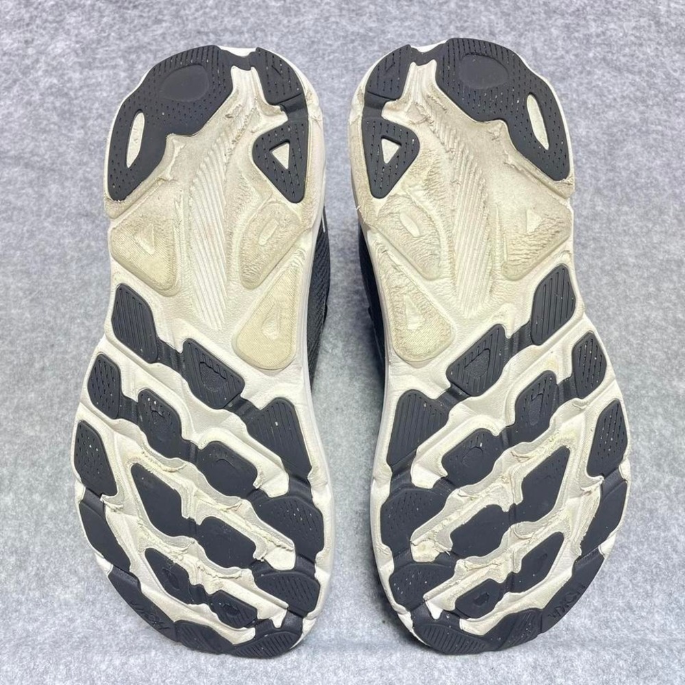 Women Hoka One One black Clifton 9 trainers. Size US 10 running trailrunning - Picture 6 of 6